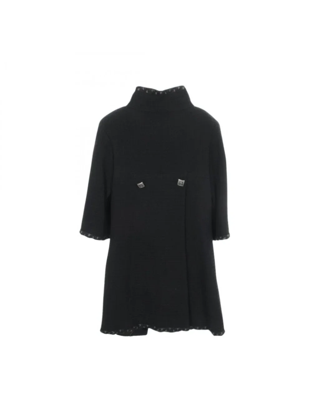 Chanel Coco Buttons Wool Coat